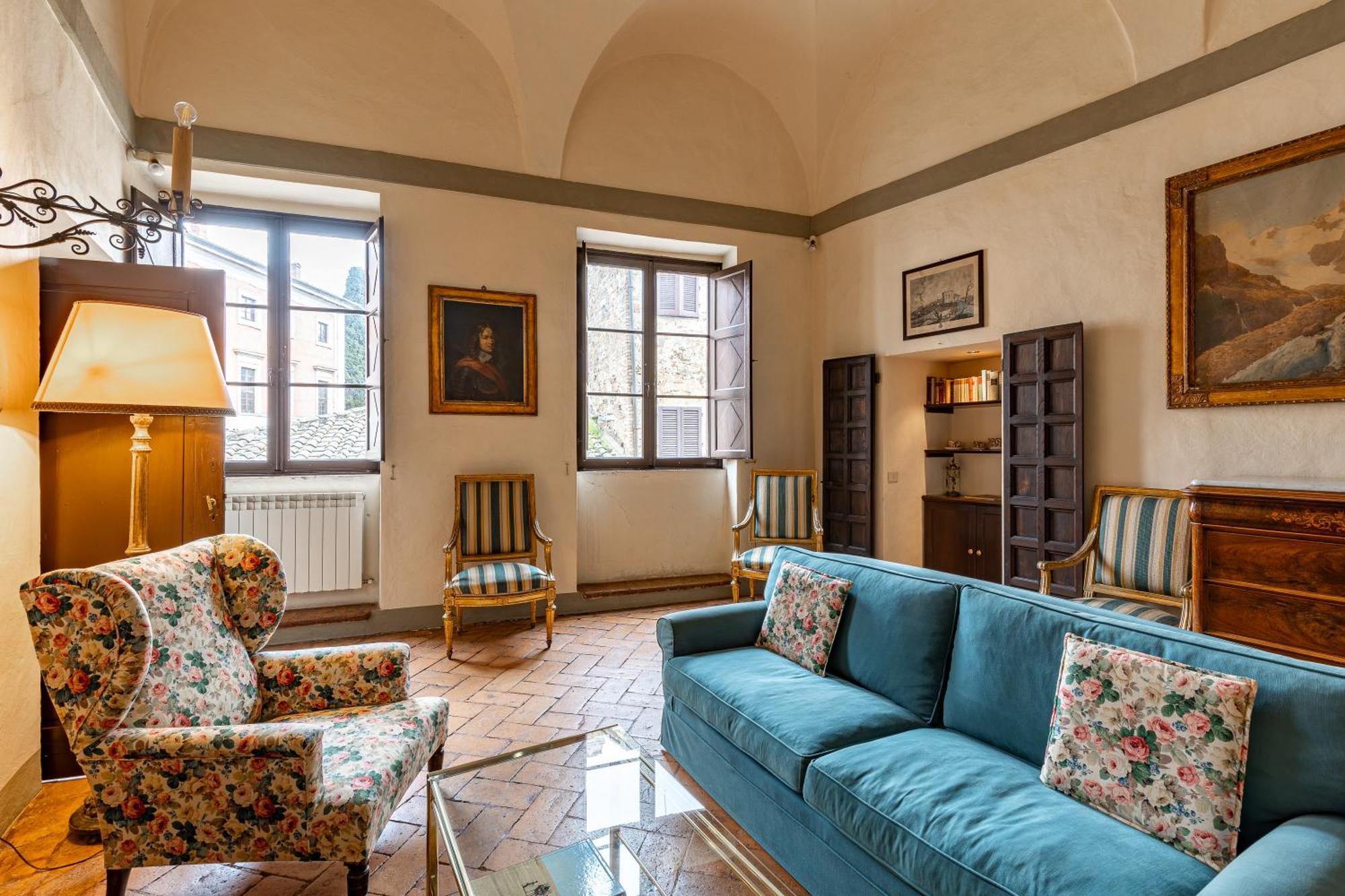 Апартаменты Palazzo Costanti - A 8 Minuti Dalle Terme Сан-Куйрико-д'Орча Экстерьер фото